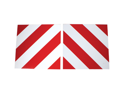 LISÄKILPIPARI NELIÖ KUORMAN MERKINTÄ - LED-valot ylileveään kuljetukseen - 1610-22208 - 1