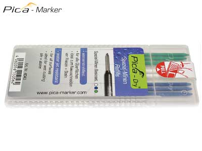 LYIJYPAKKAUS, PICA DRY,ERIKOISVÄRIT SIN, VALK. VIH - Merkintäkynät - 1782-00008 - 1