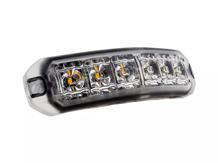 Optibeam FLEX LM6 led-tasovilkku 12-24V - Keltainen - LED-varoitusvalo - 1603-300758 - 1
