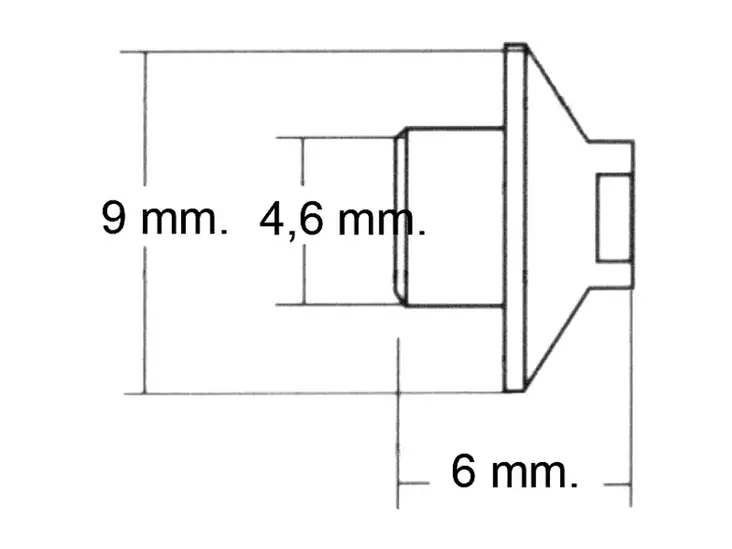 PAINETAPPI - Suuttimen varaosat - 2433124388 - 1