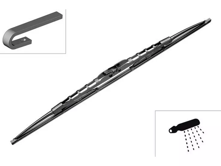 PYYHKIJÄNSULKA BOSCH TWIN SCANIA 700 MM N71 - Lasinpesujärjestelmät - 3397011238 - 1