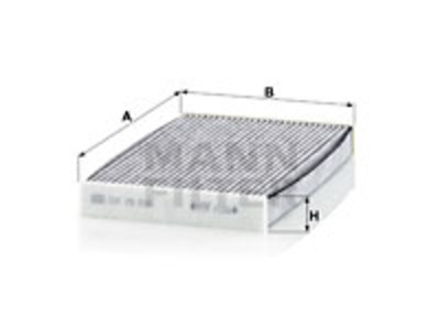 RAITISILMASUODATIN MANN, CITROEN, OPEL - Raitisilmasuodattimet - 1482-CUK29008 - 1