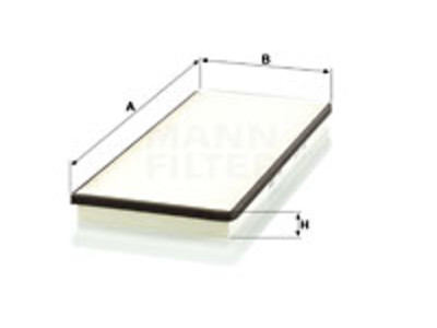 RAITISILMASUODATIN MANN, MB - Raitisilmasuodattimet - 1482-CU3858 - 1