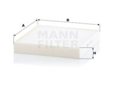 RAITISILMASUODATIN MANN, NISSAN - Raitisilmasuodattimet - 1482-CU22028 - 1