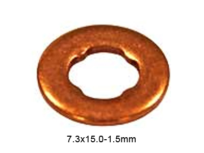 SUUTTIMEN POHJATIIVISTE 7,3X15X1,5MM - O-renkaat, stefat, tiivisteet - 52378 - 1