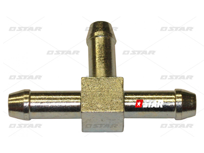 T-HAARA 6X6X6 METALLI - Banjopultit, -liittimet ja venttiilit - 58118 - 1
