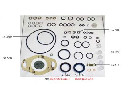 TIIVISTESARJA 9109-220 - Tiiviste ja korjaussarjat - 31498 - 1