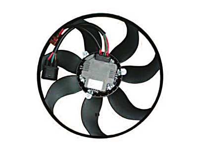 Jäähdyttimen vapaatuuletin 360mm 220W vasen- Audi / Seat / Volkswagen / Skoda - Vapaatuulettimet ja vastukset merkkihaku - 9033-1818 - 1