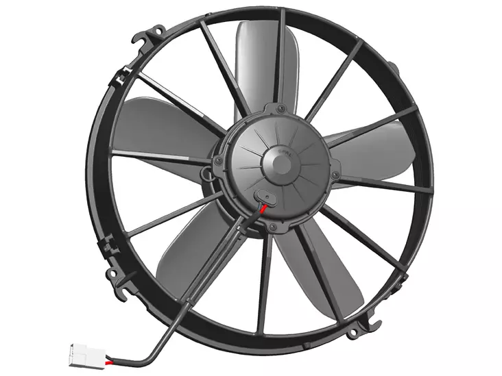 VAPAATUULETIN SPAL 12V 305/331MM IMEVÄ LL/167W - Vapaatuulettimet, yleismallit - 9000-30102038 - 1