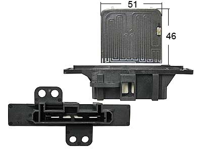 VASTUS MAXIMA A32 94-98 4-NAP. - Puhallinmoottorit & vastukset merkkihaku - 9031-1648 - 1
