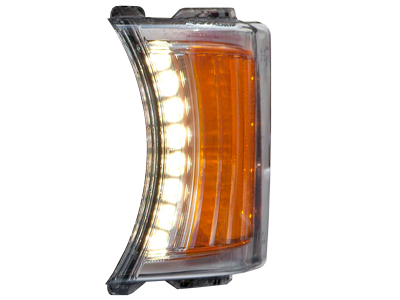 VILKKULYHTY SC. R-SARJA LED-PÄIVÄVALOLLA - Etu- ja sivuvilkut hyötyajoneuvot ja RK - 1645-2978 - 1