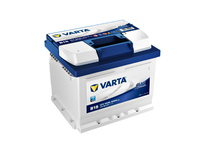 Varta B18 Blue Dynamic käynnistysakku 12V 44Ah 440A -/+ - VARTA käynnistysakut - 1810-B18 - 1
