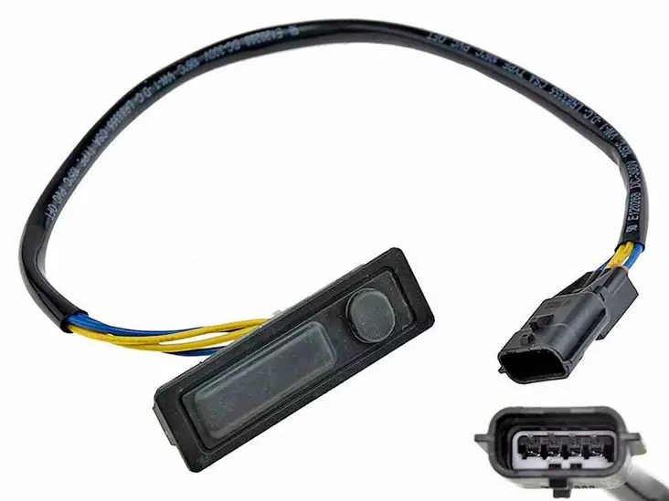 Takaluukun mikrokytkin 4-nap - Nissan Qashqai (II) - Auton ovenkahvat ja -lukot - 1031-05278 - 1
