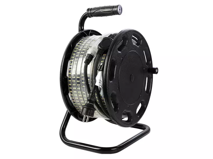 Ledwise Work led-työvalonauhakela 25m 230V 4000K - LED-valonauhat - 1700-AT108 - 1