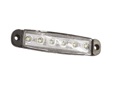 Led-äärivalo Slim kirkas 96x20x6.4mm - 12-24V - Kirkkaat äärivalot - 1608-4898 - 1