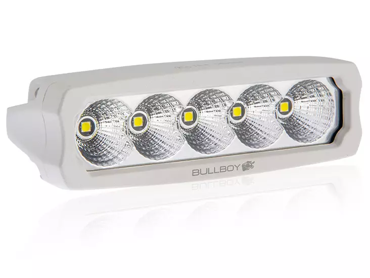 Bullboy Proline Slim valkoinen led-työvalo - 25W / 1771LM / 6000K - LED-työvalot <28W - 1603-300328 - 2