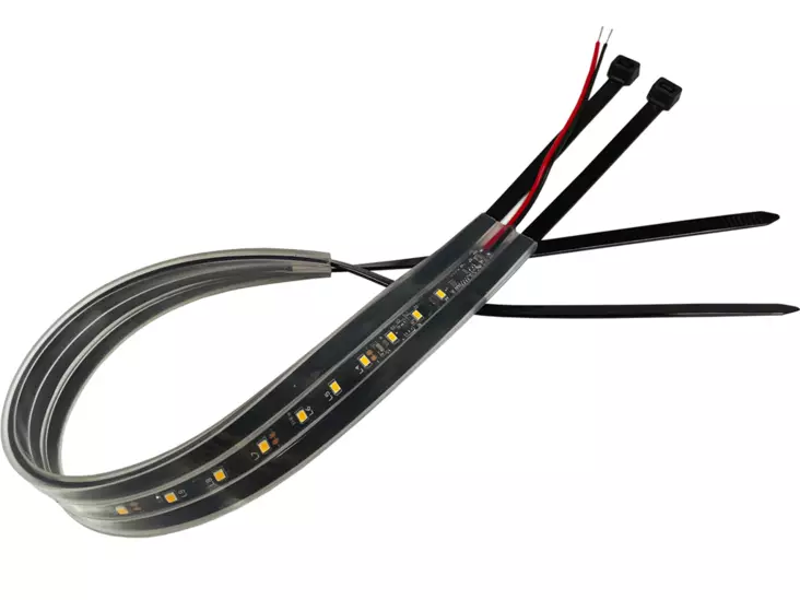 Joustava led-varoitusvalonauha - keltainen / 12-24V / 650mm - LED-varoitusvalo - 64428 - 1