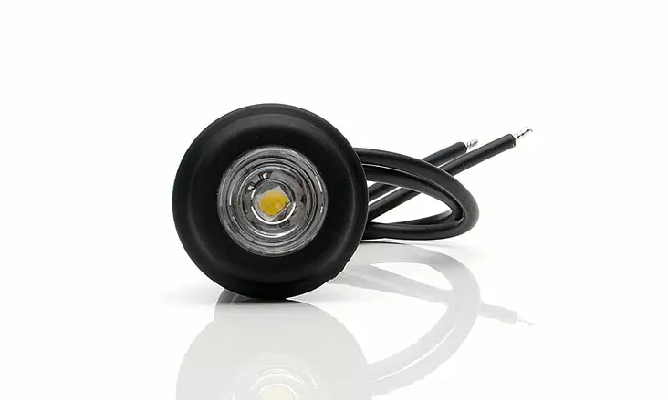 Was led-äärivalo valkoinen pyöreä - 12-24V / Ø29mm / IP68 - Kirkkaat äärivalot - 1606-27748 - 2