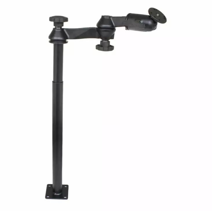 Ram Mounts Tele-Pole asennussarja 12" & 18" - Tupla kääntövarsi 1,5" C-sarja - Kiinnityssarja C sarja 1,5" pallo - RAM-VP-SW1-1218 - 1