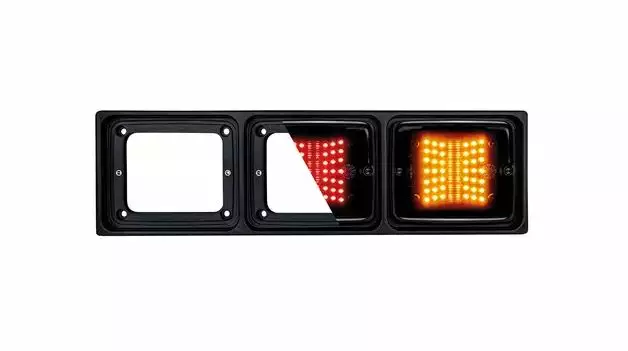 Strands IZE led-takavalon asennuskehys - 3x valolle - LED-takavalotarvikkeet - 1605-800638 - 1