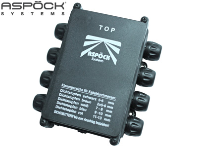 Aspöck jakorasia ADR 8-lähtöä - 76-5100-047 - Jakorasiat - 1000-1919 - 1