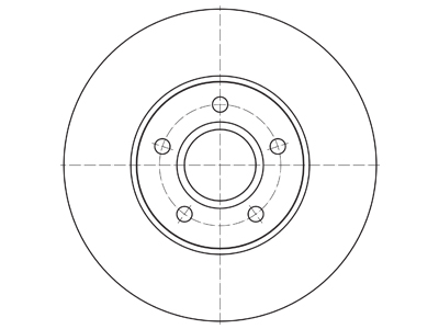 JARRULEVY 2 KPL/PKT, ETU, FORD, VOLVO - Jarrulevyt - 69-1069 - 1