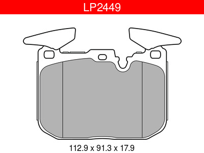 JARRUPALASARJA DELPHI ETU, BMW - Jarrupalasarjat - LP2449 - 1