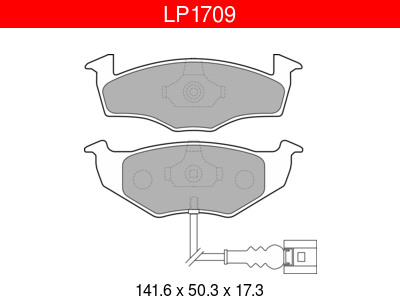 JARRUPALASARJA DELPHI ETU, SKODA, VW - Jarrupalasarjat - LP1709 - 1