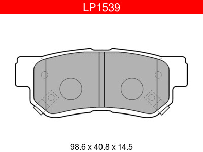 JARRUPALASARJA DELPHI TAKA, HYUNDAI, KIA, SSANGYONG - Jarrupalasarjat - LP1539 - 1