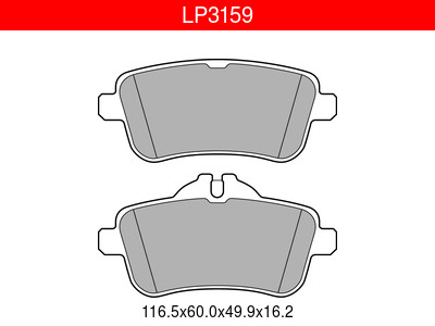 JARRUPALASARJA DELPHI TAKA, MERCEDES M - Jarrupalasarjat - LP3159 - 1