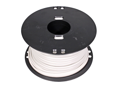 ICC valkoinen autojohto 2x1,5mm2 - Litteä 50m - Autojohdot 2-N - 02314239 - 1