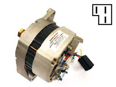 LATURI 12V 62A PRESTOLITE - Laturit - 3200-4549 - 1