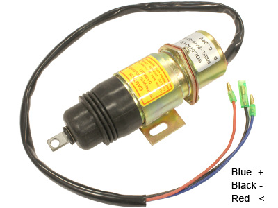 PYS.SOLENOIDI 24V ISUZU - Pysäytin- ja säätösolenoidit - 8270-0719 - 1