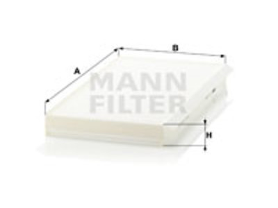 RAITISILMASUODATIN MANN, BMW - Raitisilmasuodattimet - 1482-CU3139 - 1