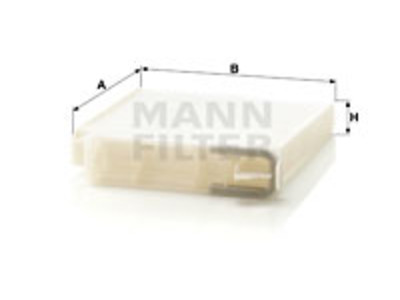 RAITISILMASUODATIN MANN, RENAULT - Raitisilmasuodattimet - 1482-CU1829 - 1