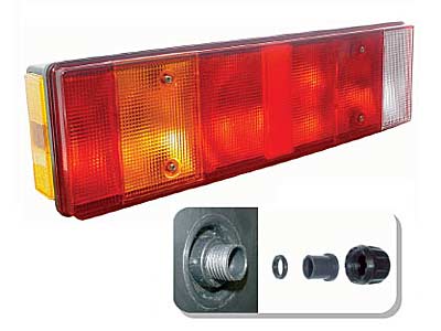 TAKAVALO 7-KAM.VASEN 466MM - 7- Kammiovalaisimet - 1606-27609 - 1