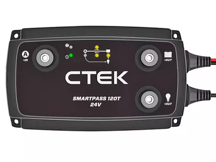 CTEK SMARTPASS 120T 24V - CTEK Akkulaturit - 1703-40-329 - 2