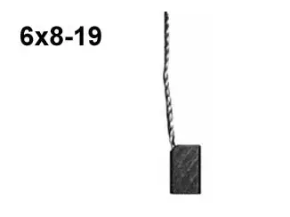 LÄM.LAIT.HIILI 6X8-19 - Hiilisarjat moottoreihin - H119 - 2