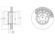 JARRULEVY DELPHI, 1 KPL / PKT, ETU, PORSCHE CAYENNE / VW TOUAREG - Jarrulevyt - BG9949 - 1