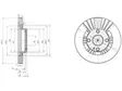 JARRULEVY DELPHI, 2 KPL / PKT, ETU, MAZDA 323 - Jarrulevyt - BG3509 - 1