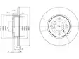 JARRULEVY DELPHI, 2 KPL / PKT, ETU, OPEL AGILA / SUZUKI WAGON - Jarrulevyt - BG3769 - 1