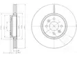 JARRULEVY DELPHI, 2 KPL / PKT, ETU, RENAULT GRAND SCENIC, MEGANE - Jarrulevyt - BG3929 - 1