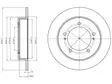 JARRULEVY DELPHI, 2 KPL / PKT, ETU, SUZUKI JIMNY - Jarrulevyt - BG4289 - 1