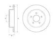JARRULEVY DELPHI, 2 KPL / PKT, TAKA, CHRYSLER GRAND VOYAGER - Jarrulevyt - BG3739 - 1