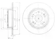 JARRULEVY DELPHI, 2 KPL / PKT, TAKA, HONDA ACCORD - Jarrulevyt - BG4249 - 1