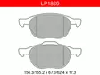 JARRUPALASARJA DELPHI ETU, FORD, MAZDA, VOLVO - Jarrupalasarjat - LP1869 - 1