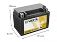 Varta AUX9 AGM-lisäakku 12V 9Ah 130A - Auxiliary lisäakut - 1820-AUX9 - 2