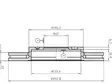 JARRULEVY 2 KPL/PKT, ETU, AUDI, SEAT, SKODA, VW - Jarrulevyt - 69-1219 - 2