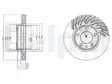 JARRULEVY DELPHI, 1 KPL / PKT, ETU, PORSCHE CAYENNE / VW TOUAREG - Jarrulevyt - BG9949 - 2
