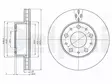 JARRULEVY DELPHI, 2 KPL / PKT, ETU, CITROËN JUMPER, RELAY - Jarrulevyt - BG4059 - 2